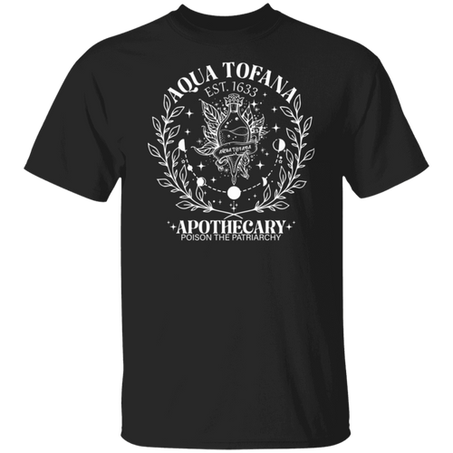 G500 5.3 oz. T-Shirt Aqua Tofana Apothecary Poison The Patriarchy Shirt -  ID19112417