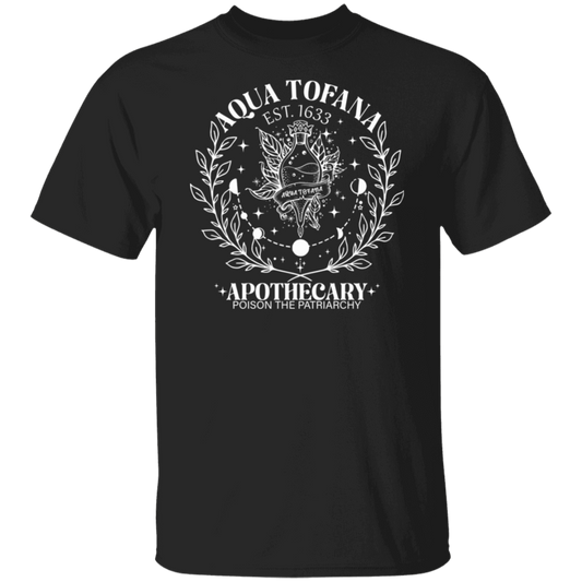 G500 5.3 oz. T-Shirt Aqua Tofana Apothecary Poison The Patriarchy Shirt -  ID19112417