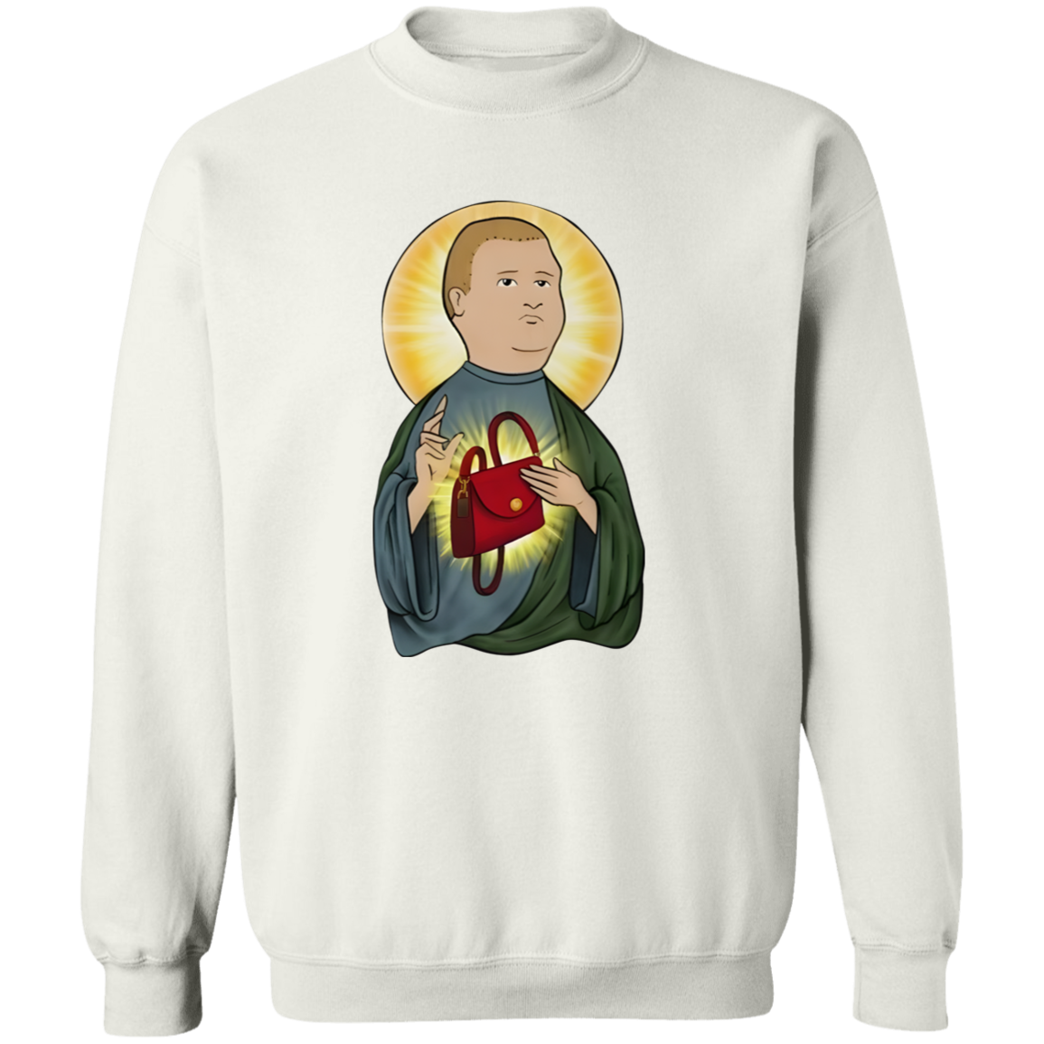 King Of The Hill Bobby The Purse Savior That's My Purse Vintage  Crewneck Pullover Sweatshirt