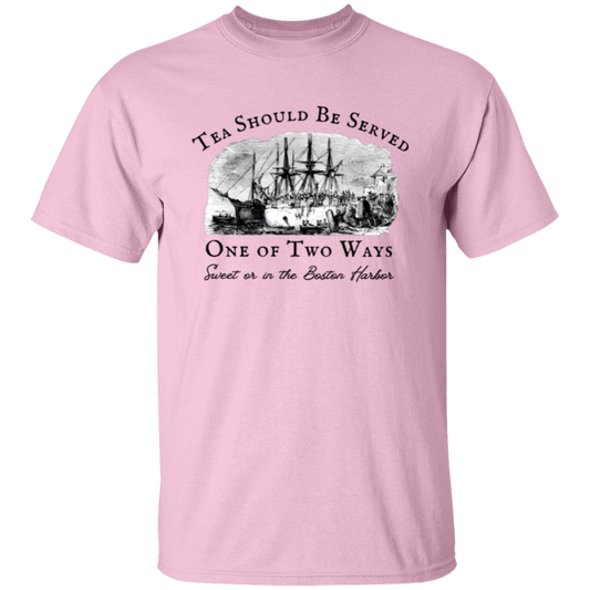 Tea Should Be Served One Of Two Ways Teacher Vintage Unisex  T-Shirt - letter