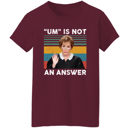 Um Is Not An Answer Vintage Sunset T-Shirt - WOMEN