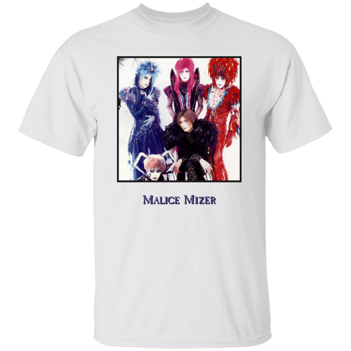 Malice Mizer Retro Colorful Vintage T-Shirt, Malice Mizer Shirt, Rock Band Shirt, Rock Music Shirt, Music Lovers Shirt, Gothic Rock ShirtG500 5.3 oz. T-Shirt