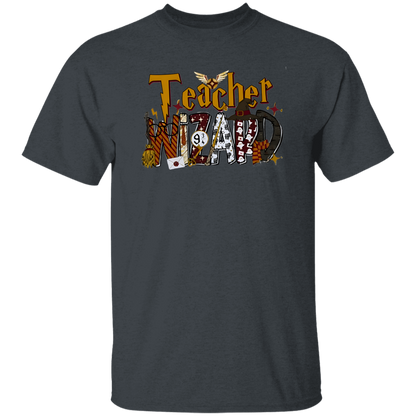 Teachr Wizard Magic School Vintage  T-Shirt