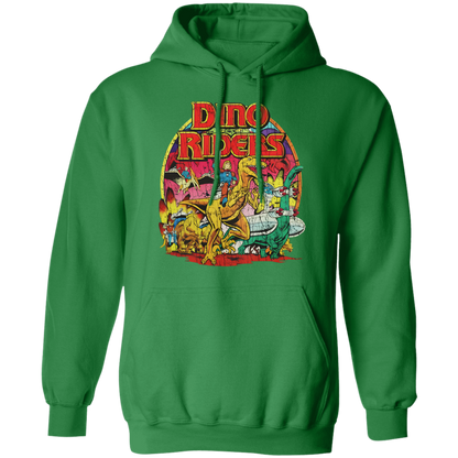 Dino Riders The Adventure Begins 1988 Hoodie