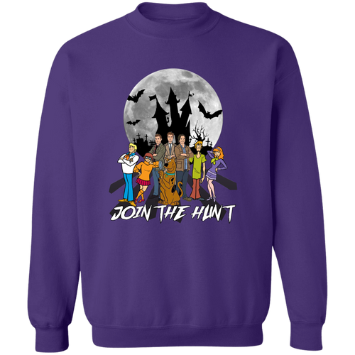 Join The Hunt Crewneck Pullover Sweatshirt