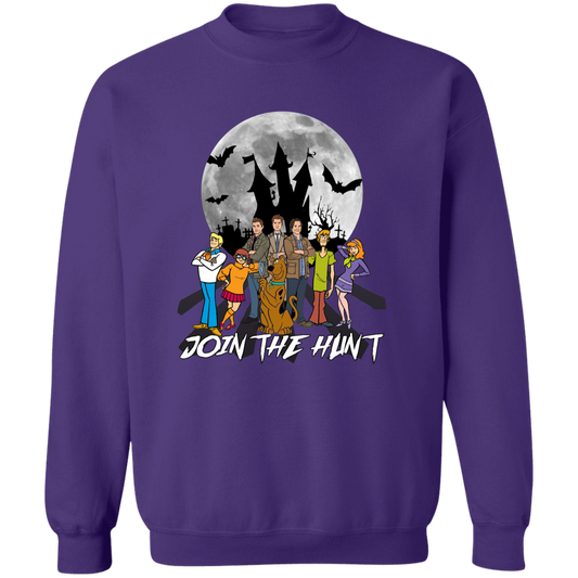Join The Hunt Crewneck Pullover Sweatshirt
