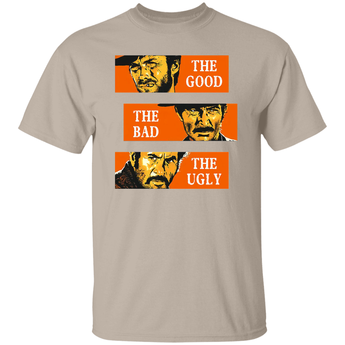 The Good The Bad And The Ugly Classic Horror Movie Vintage T-Shirt - leleart