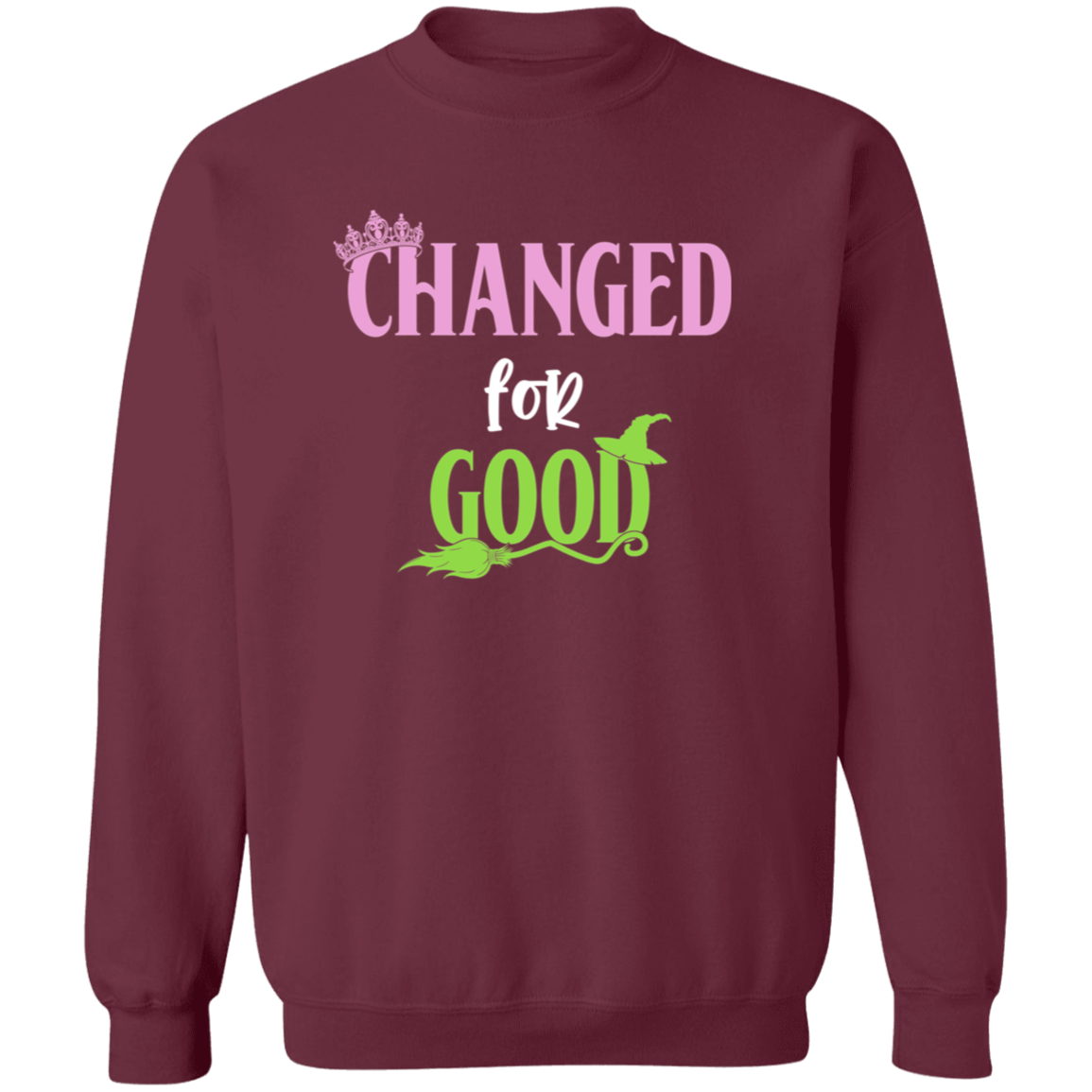 Changed For Good Vintage G180 Crewneck Pullover Sweatshirt - lucy - ID19102405