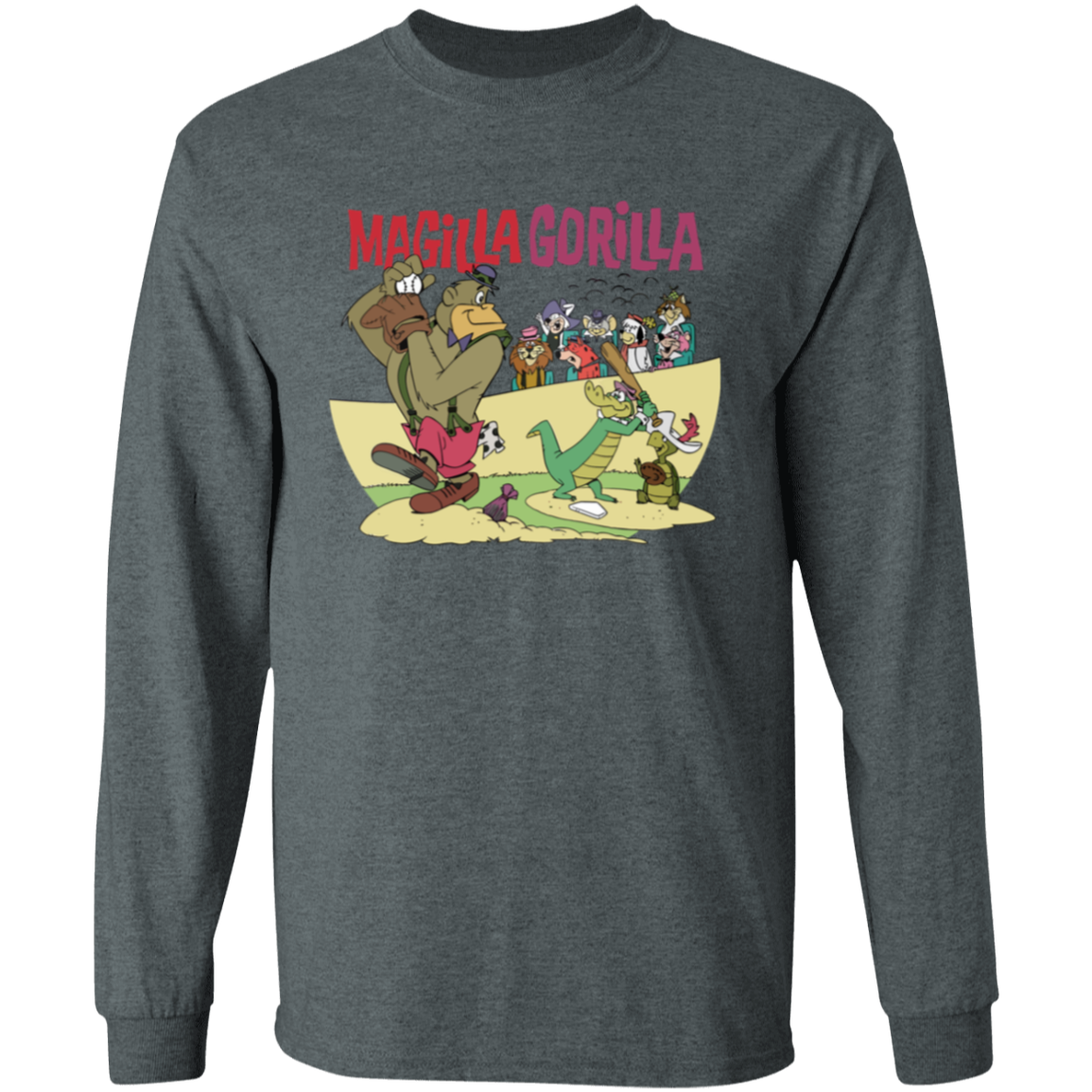 G540 LS T-Shirt 5.3 oz. 	Tribute To Magilla Gorilla Cartoon Show From The 1960s T-Shirt
