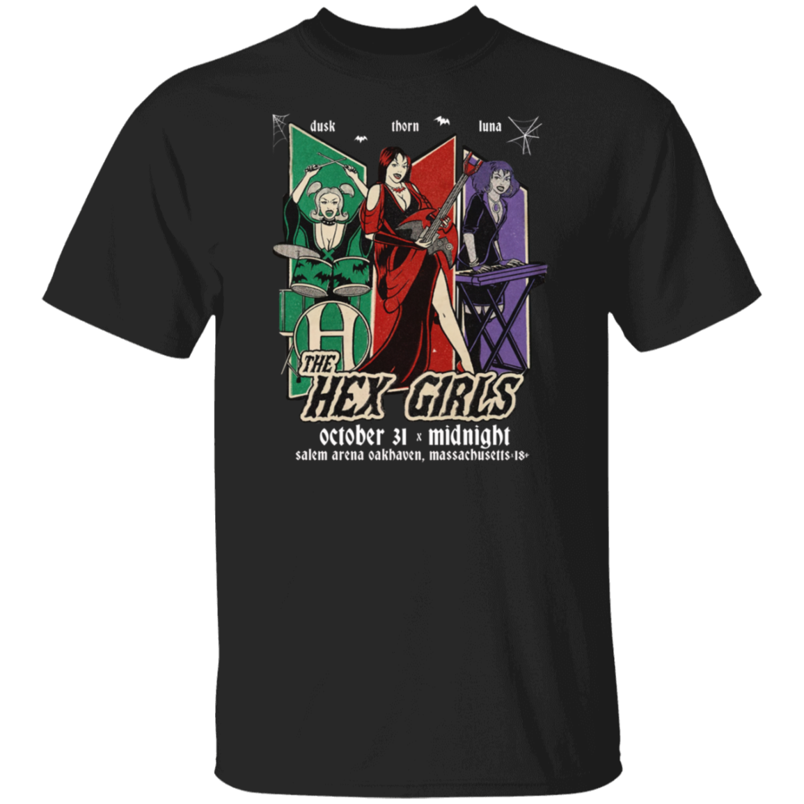 G500 5.3 oz. T-Shirt The Hex Girls Shirt Tour Rock Band Sweatshirt Classic Vintage T-Shirt
