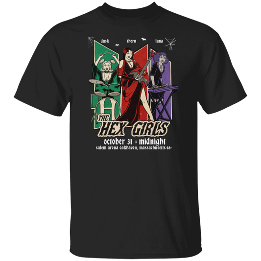 G500 5.3 oz. T-Shirt The Hex Girls Shirt Tour Rock Band Sweatshirt Classic Vintage T-Shirt