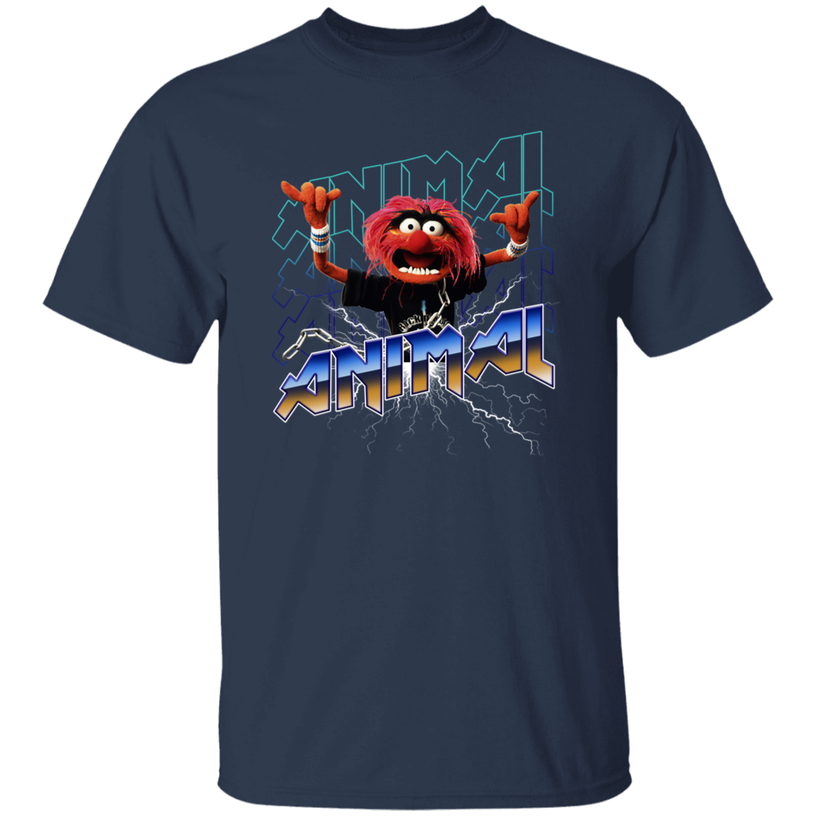 The Muppets Animal Rock Unisex Vintage T-Shirt