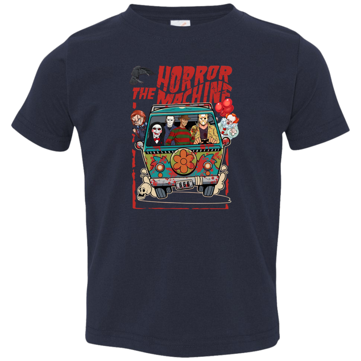 The Horror Machine Toddler Jersey T-Shirt - ID26082424