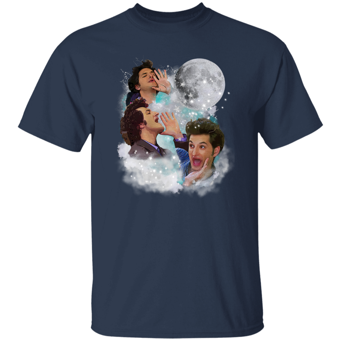 Jean Ralphio Saperstein Moon The Worst Vintage T-Shirt, Jean Ralphio Shirt, A Parks and Recreation Shirt, Gift Tee For You And Your Friends	G500 5.3 oz. T-Shirt