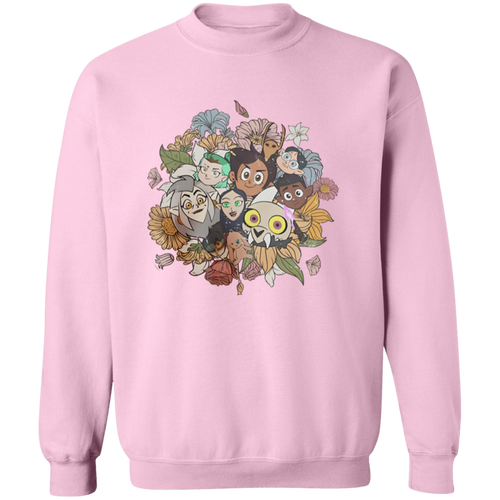 The Owl House Floral Retro Sweatshirt