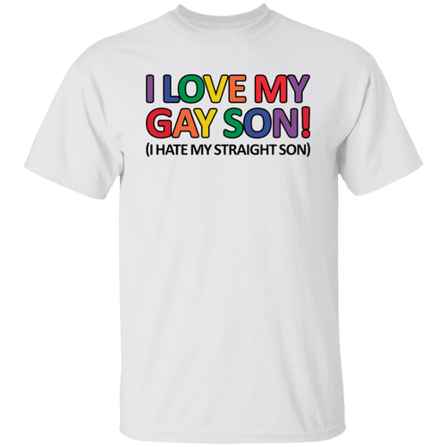 I Love My Gay Son Bear T-Shirt - ID20082444