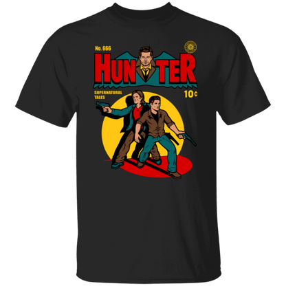 No 666 Hunter Comic Supernatural Tales Unisex  T-Shirt - lucy - 89342793