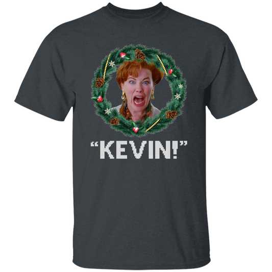 Kevin Home Alone Christmas Vintage T-Shirt, Home Alone Shirt, Comedy Movie Shirt, Christmas Shirt, Christmas Movie Shirt, Kevin ShirtG500 5.3 oz. T-Shirt
