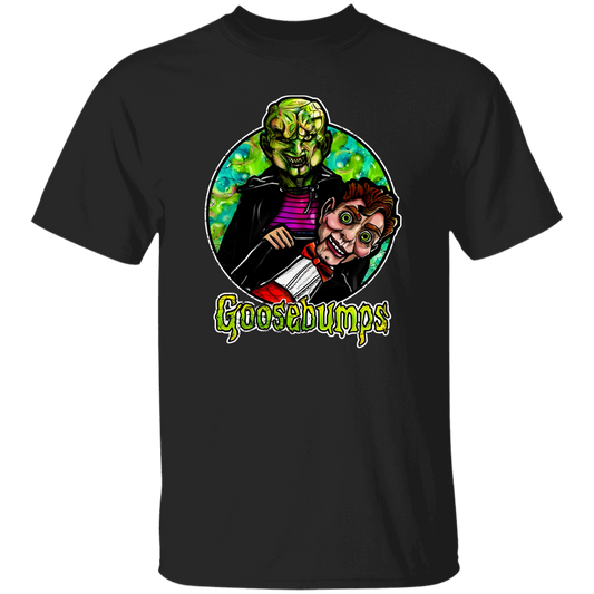 G500 5.3 oz. T-Shirt Goosebumps The Haunted Mask And Slappy T-Shirt