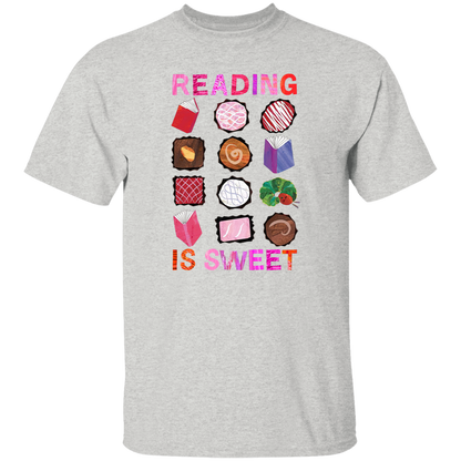 Reading Is Sweet T-Shirt, Candy Book Tee, Cute Teacher Shirt, School Librarians Shirt, Classroom Gift