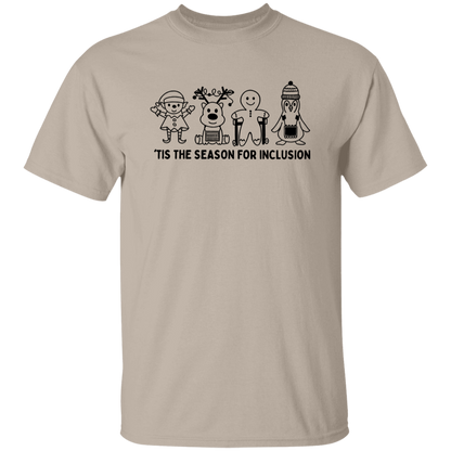Tis The Season For Inclusion Teacher Vintage T-Shirt