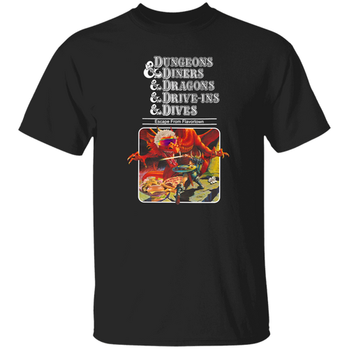Dungeons And Diners And Dragons And Drive-ins And Dives Unisex  T-Shirt - jasmine