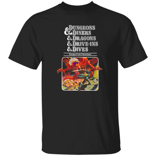 Dungeons And Diners And Dragons And Drive-ins And Dives Unisex  T-Shirt - jasmine