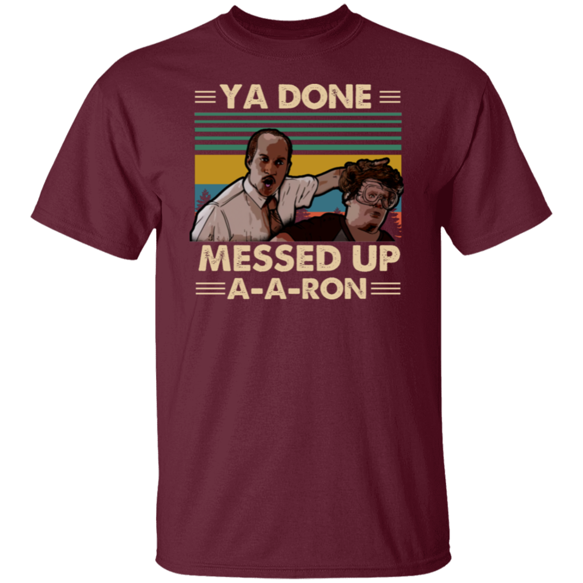 Ya Done Messed Up A A Ron Vintage Key and Peele Substitute Teacher T-Shirt - leleart