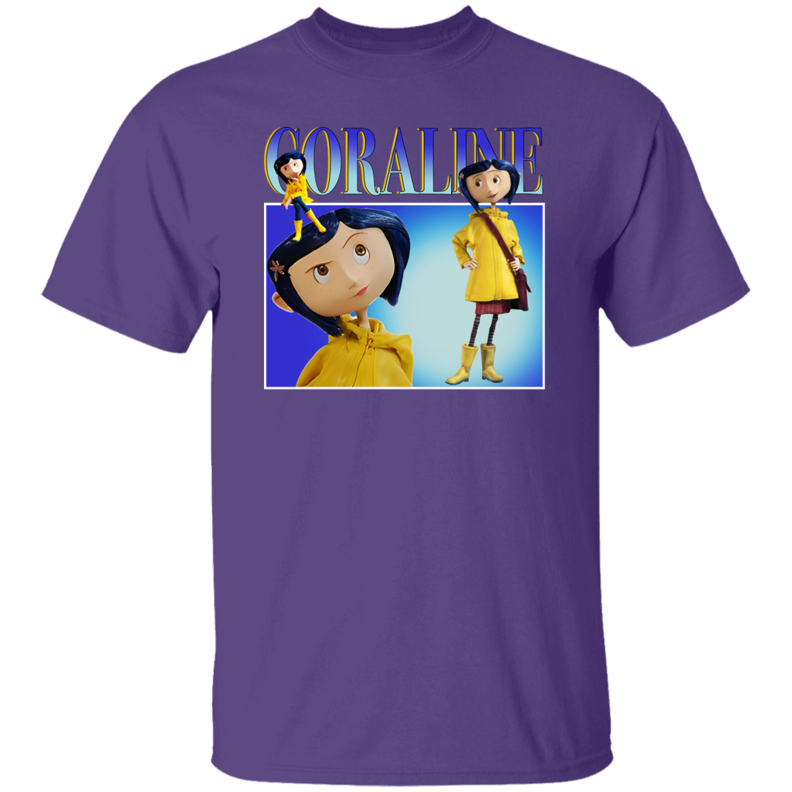 Coraline Shirt, Coraline Movie Shirt, Coraline Cartoon T-Shirt - leleart