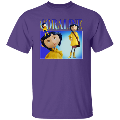 Coraline Shirt, Coraline Movie Shirt, Coraline Cartoon T-Shirt - leleart
