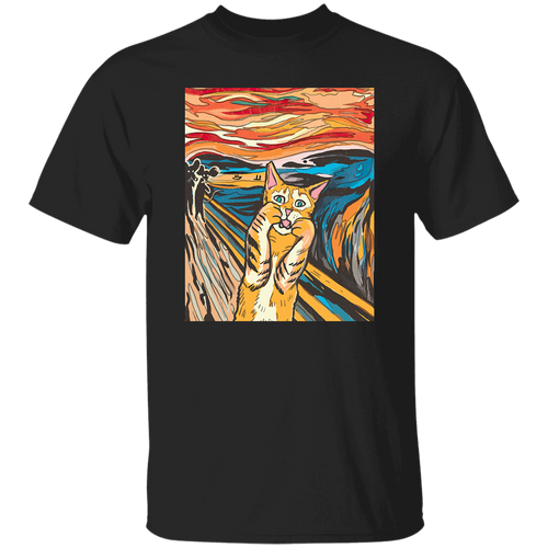Crying Of Nyanko Funny Vintage T-Shirt