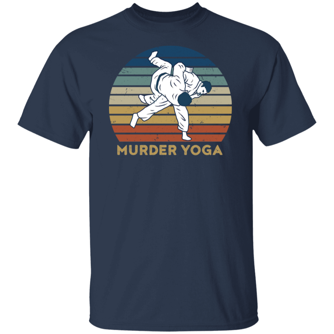 G500 5.3 oz. T-Shirt Murder Yoga Shirt - ID15102411