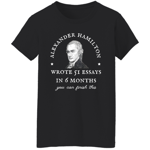 Alexander Hamilton You Can Find It Teacher Women T-Shirt