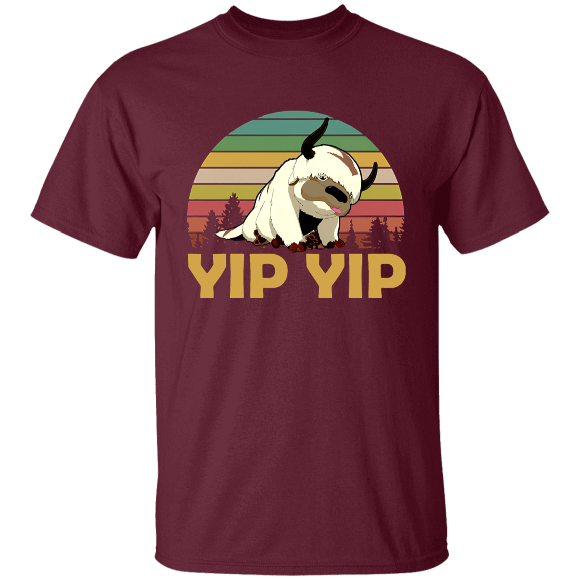 Appa Sky Bison Yip Yip Vintage T-Shirt - YOUTH