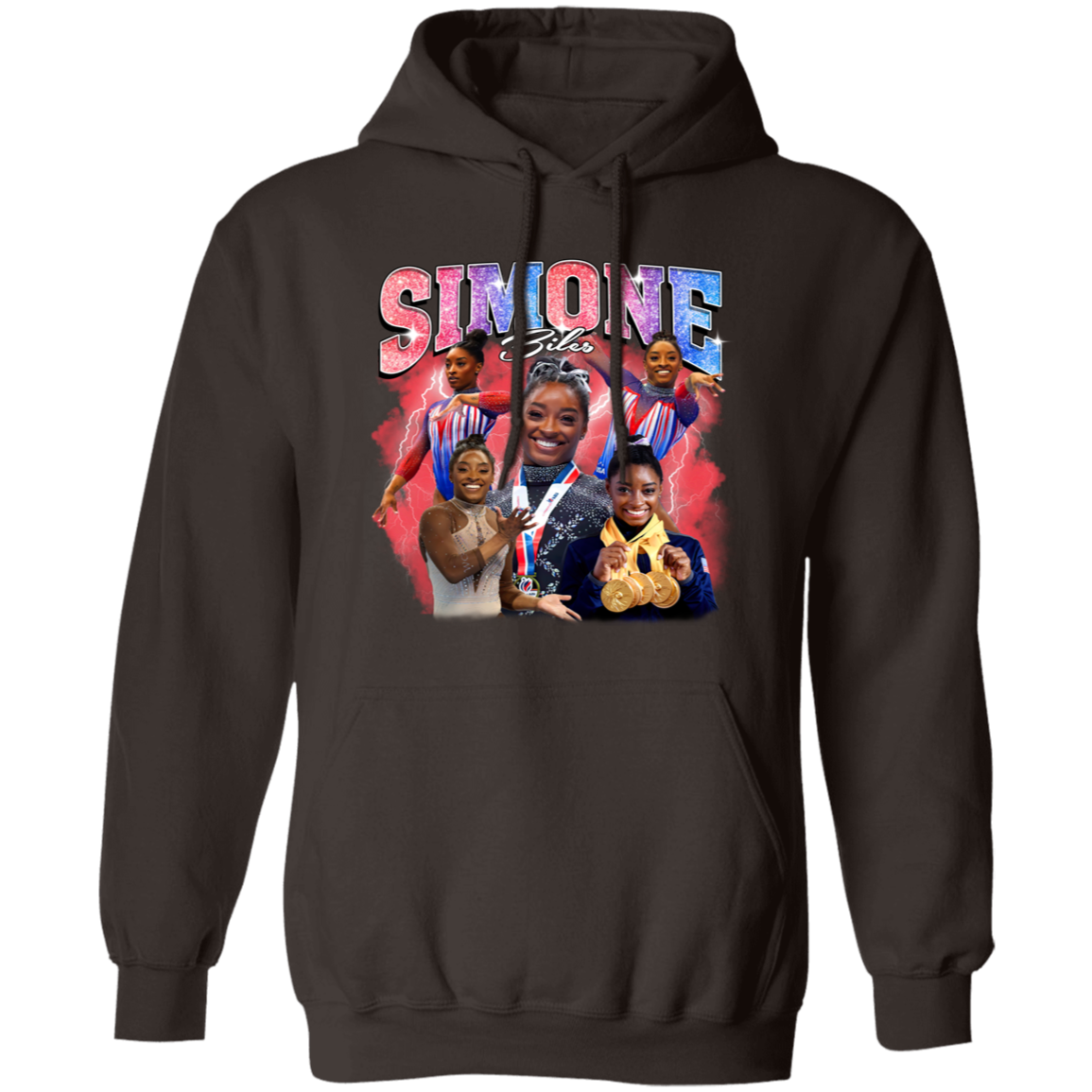 Simone Biles Bootleg Pullover Hoodie - ID31072424