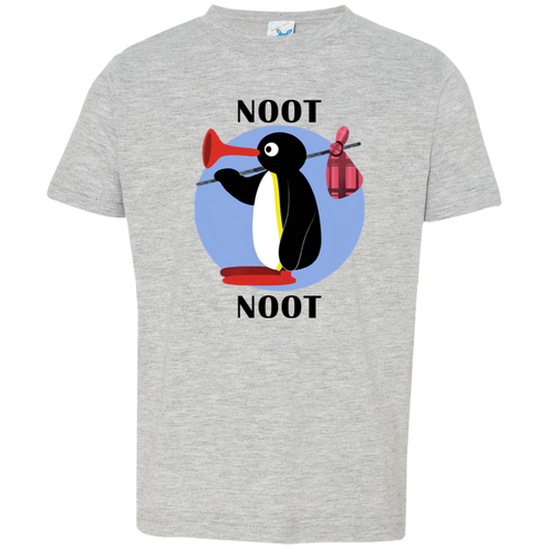 Pingu Noot Noot 3321 Toddler Jersey T-Shirt - maria