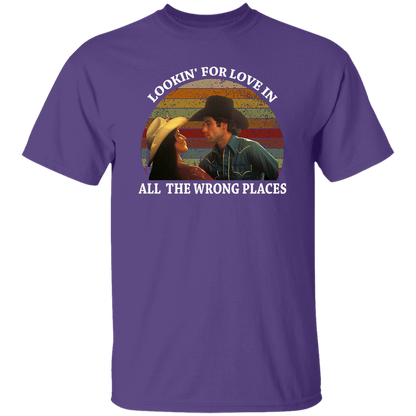 Lookin' for Love In All The Wrong Places Vintage T-Shirt