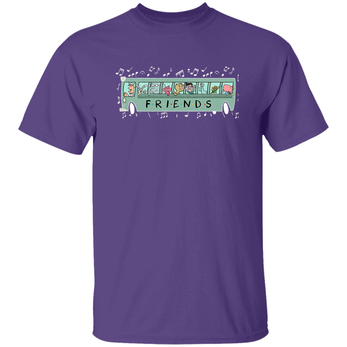 We Are All Friends Teacher T-Shirt - lapicta