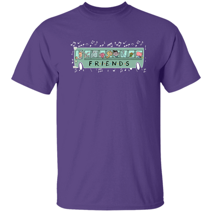 We Are All Friends Teacher T-Shirt - lapicta