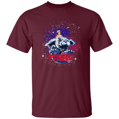 Stranger Things Dustin Neverending Story Vintage T-Shirt