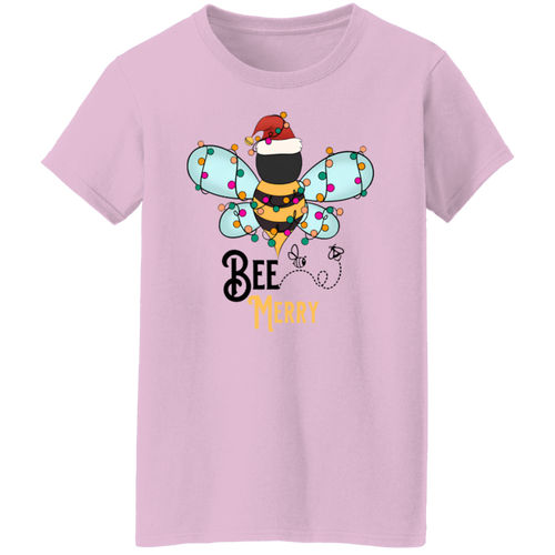 Bee Merry Teacher Vintage G500L Ladies' 5.3 oz. T-Shirt - letter - WOMEN