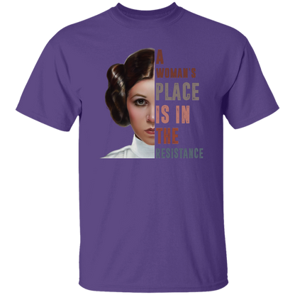 Princess Leia A Woman’s Place Is In The Resistance Vintage T-Shirt