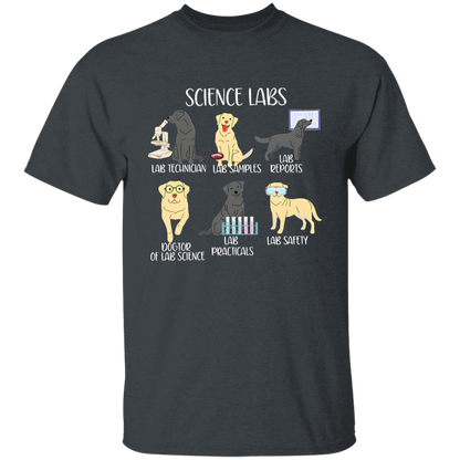 Labrador Retriever Funny Science Teacher Vintage T-Shirt - YOUTH