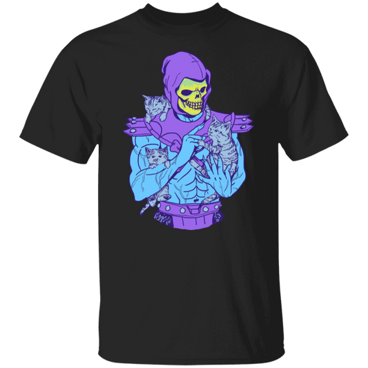 Skeletor Masters Of The Meoniverse Loves Cats T-Shirt