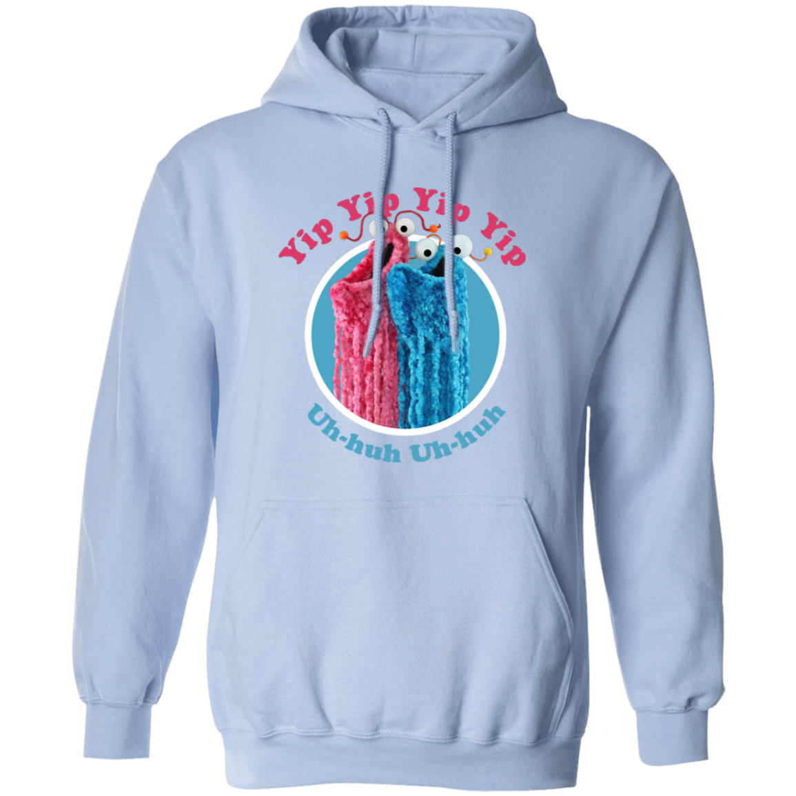 The Yip-Yips Sesame Street Muppets Vintage Pullover Hoodie