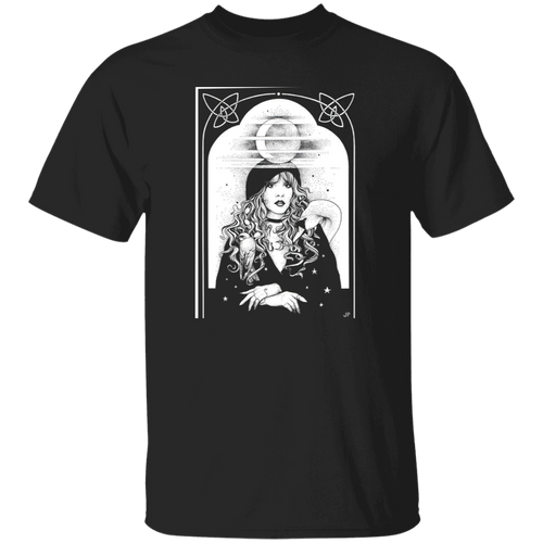 Stevie Nicks Tarot Crescent Moon Vintage T-Shirt, Stevie Nicks Shirt, Fleetwood Mac Shirt, Country Music Shirt, Singer Shirt, Music ShirtG500 5.3 oz. T-Shirt