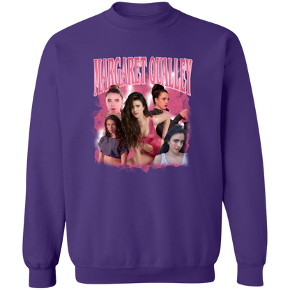 Margaret Qualley Bootleg  Gildan Crewneck Pullover Sweatshirt - ID04102437
