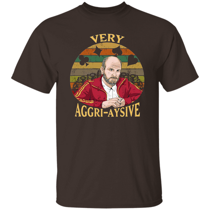 Rounders Teddy Very Aggri Aysive Sunset Vintage T-Shirt - leleart