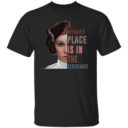Princess Leia A Woman’s Place Is In The Resistance Vintage T-Shirt