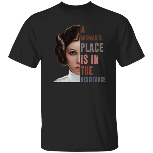 Princess Leia A Woman’s Place Is In The Resistance Vintage T-Shirt